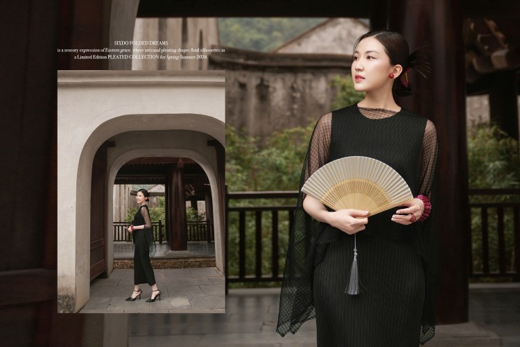 “FOLDED DREAMS” - Khi diễn viên Lương Thanh bước vào thế giới nếp gấp của SIXDO