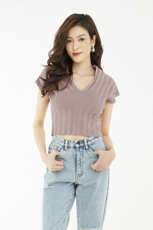 Sixdo Cloey Knitted Top