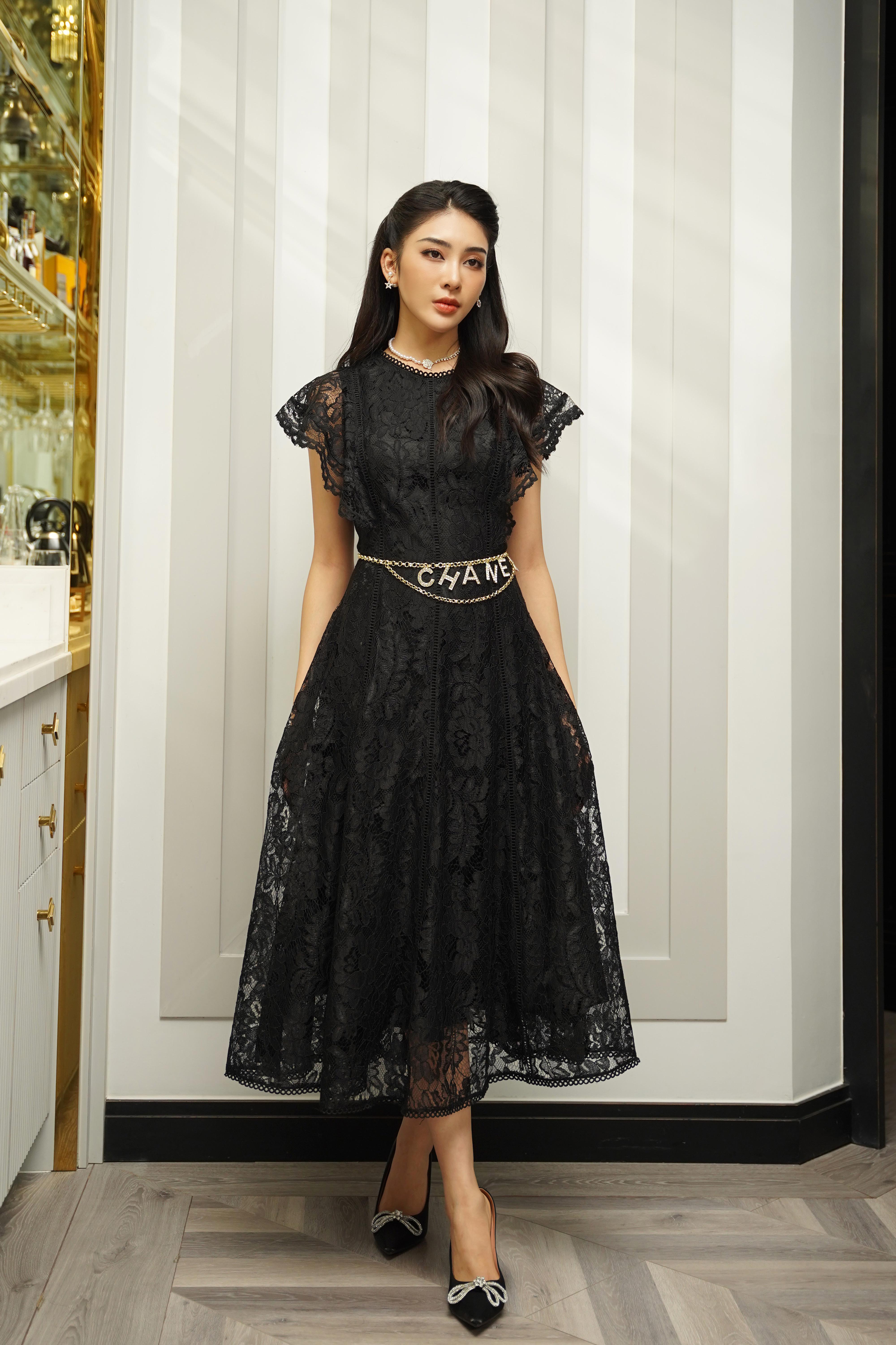 Claudia Dress - Black Lace – Thats So Fetch AU