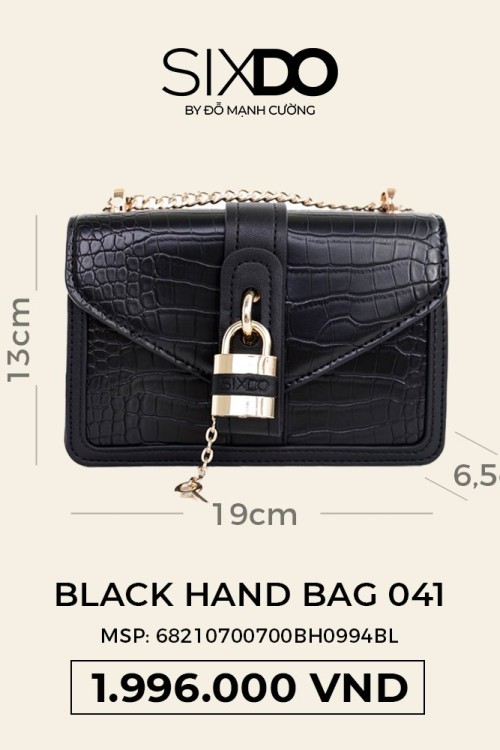 Black Hand Bag 041