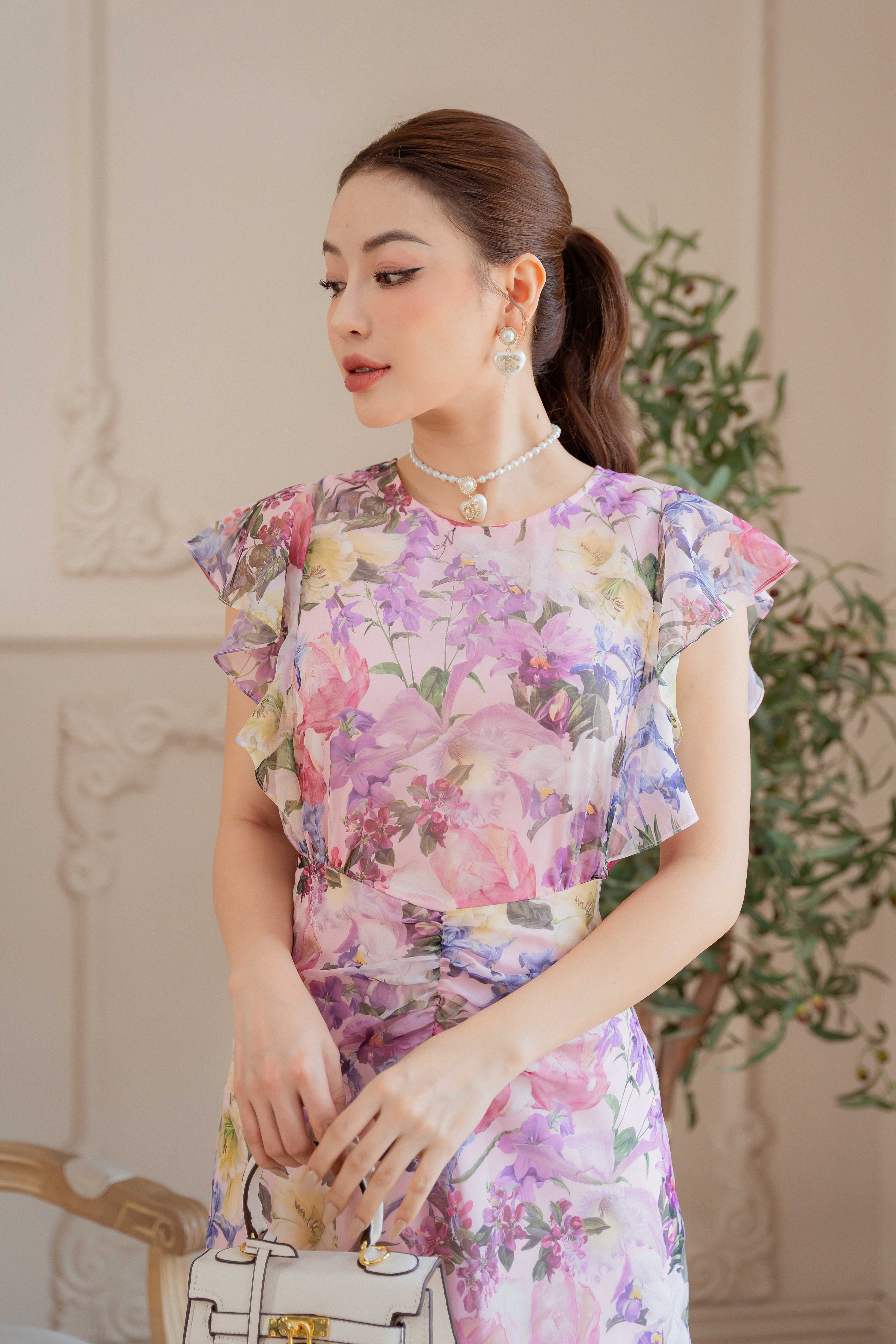 50+ Mẫu đầm suông vải voan phong cách Hàn Quốc đẹp nhất 2024 – Cardina