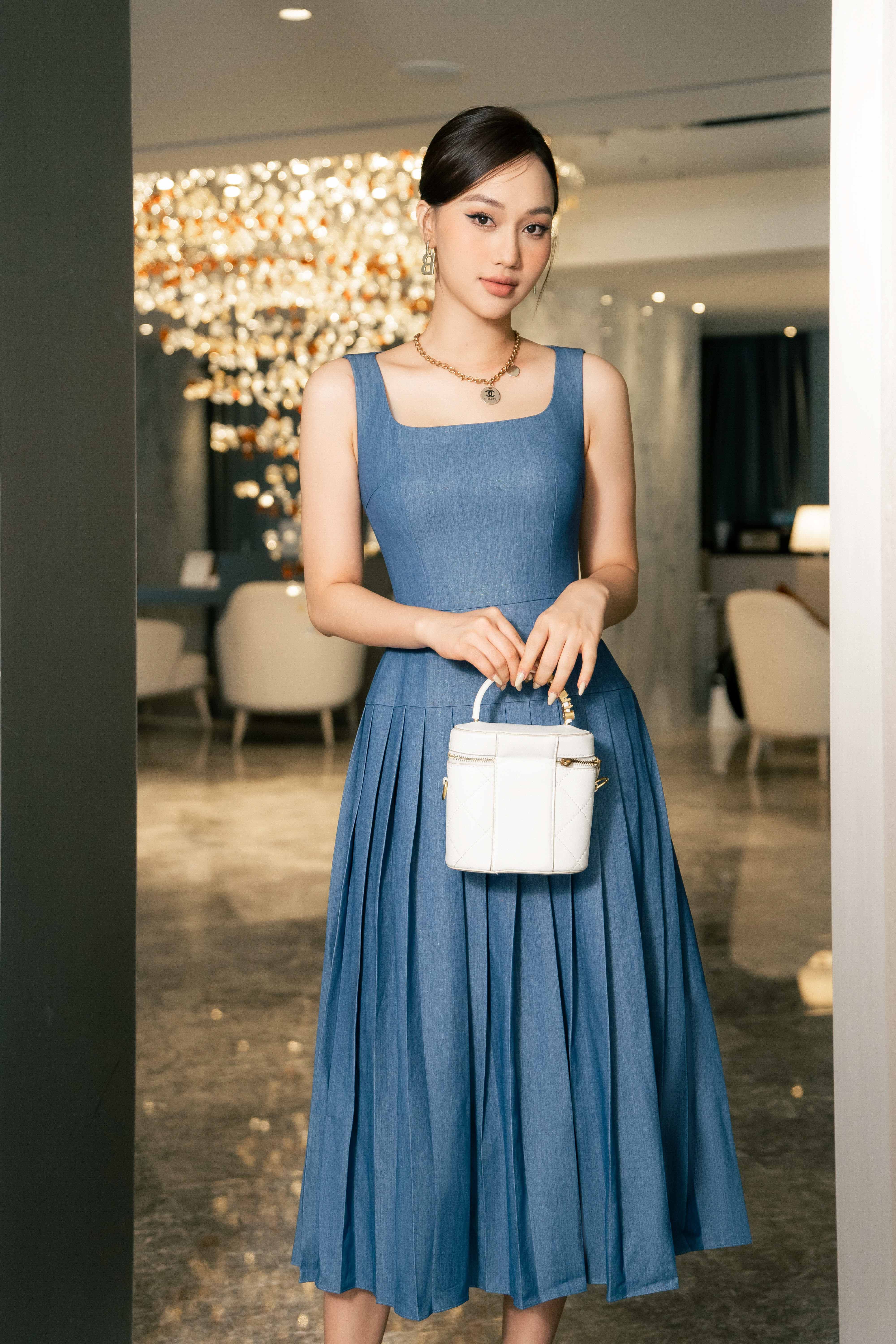 Váy blu  khoá giọt lệ  co giãn 4 chiều  Shopee Việt Nam