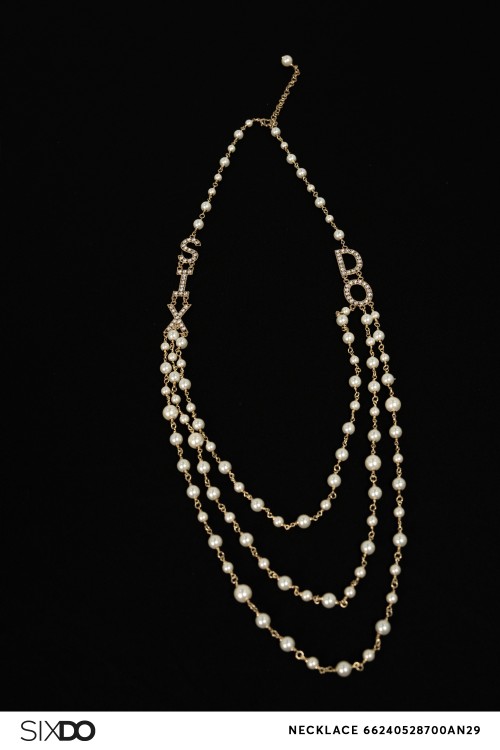 Sixdo Three Layer Pearl Necklace
