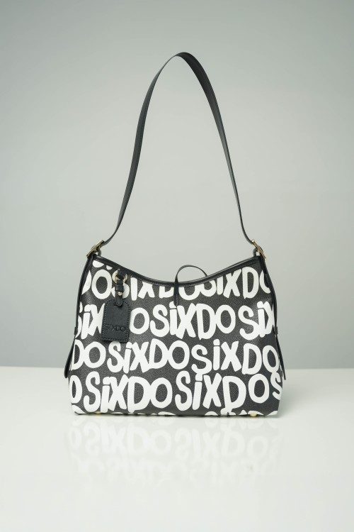 Black & White 2In1 Shoulder Bag