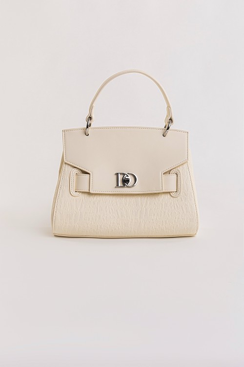 DO Signature Leather Handbag