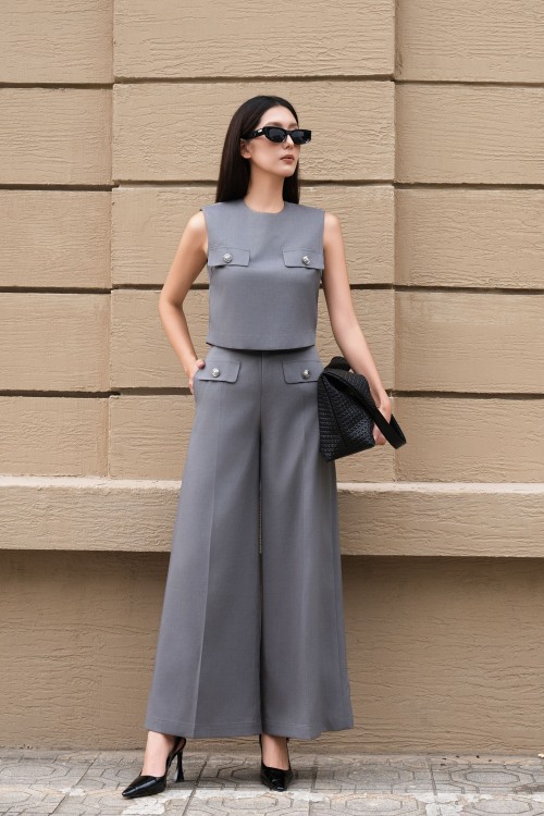 Grey Tuytsi Loose Pants