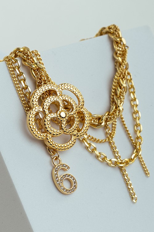 Gold Blossom Necklace
