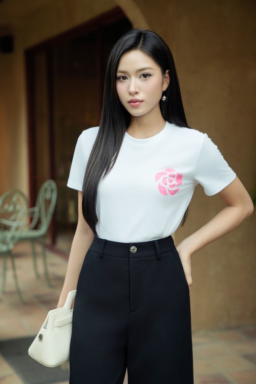 Floral Cotton Tshirt