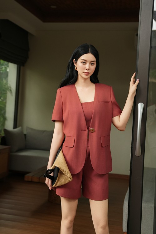 Brick Woven Vest