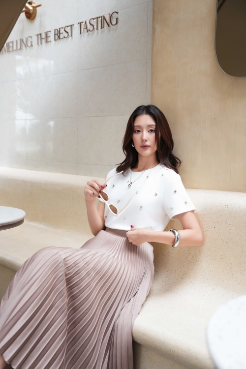 White Cotton Tshirt