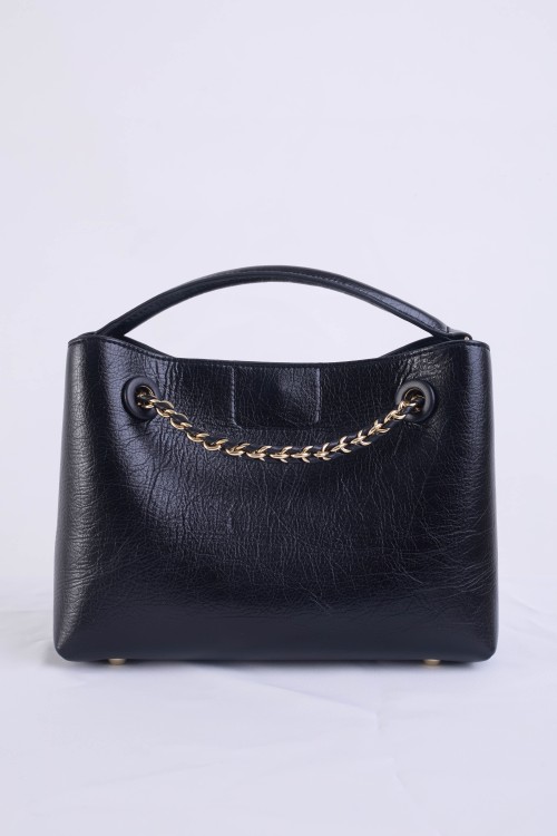 Sixdo Turn Lock Chain Shoulder Bag