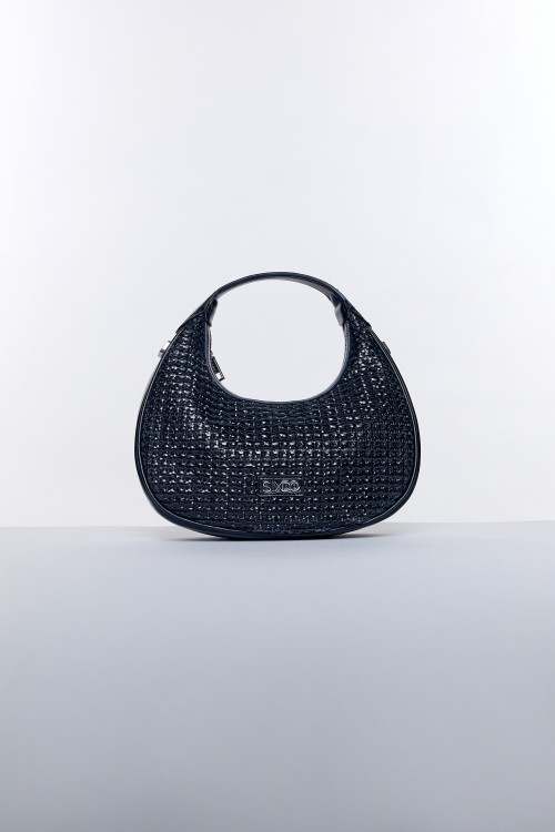 Crescent Woven Hobo