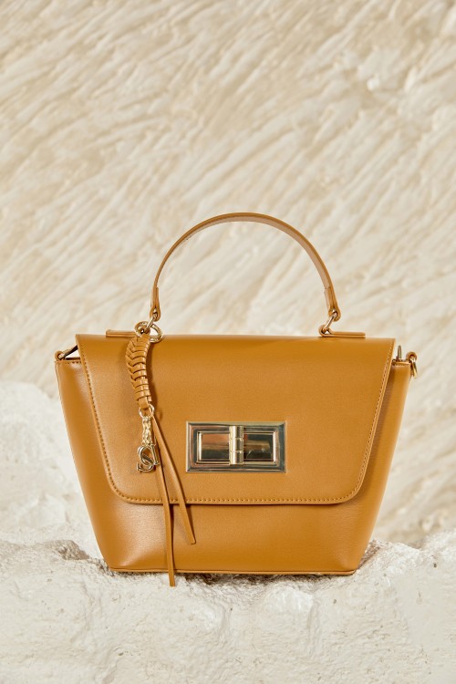 Structured Trapezoid Bag