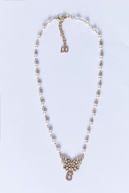 Pearl Butterfly Necklace