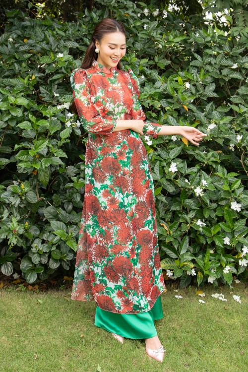 Sixdo Wide Leg Silk Pants (Quần lụa áo dài)