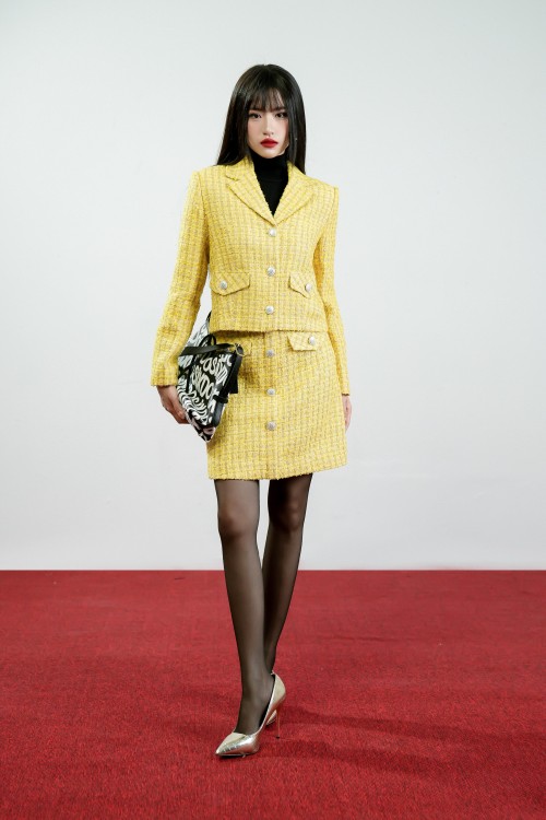 Mini Tweed Skirt