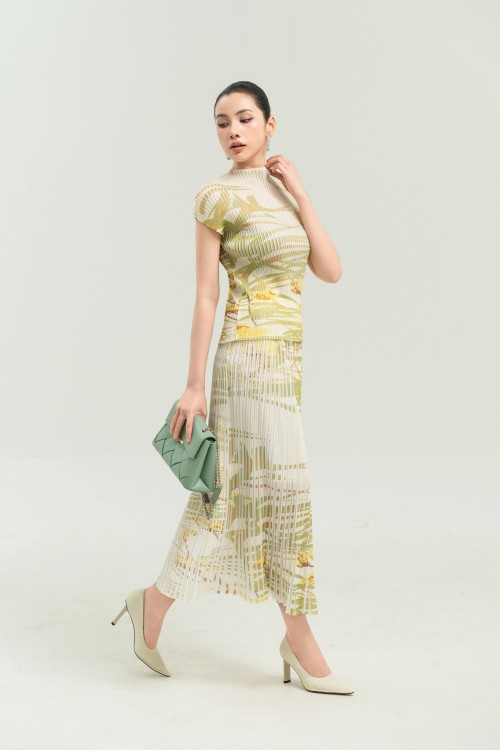 Sixdo Multicolor Printed Woven Blouse