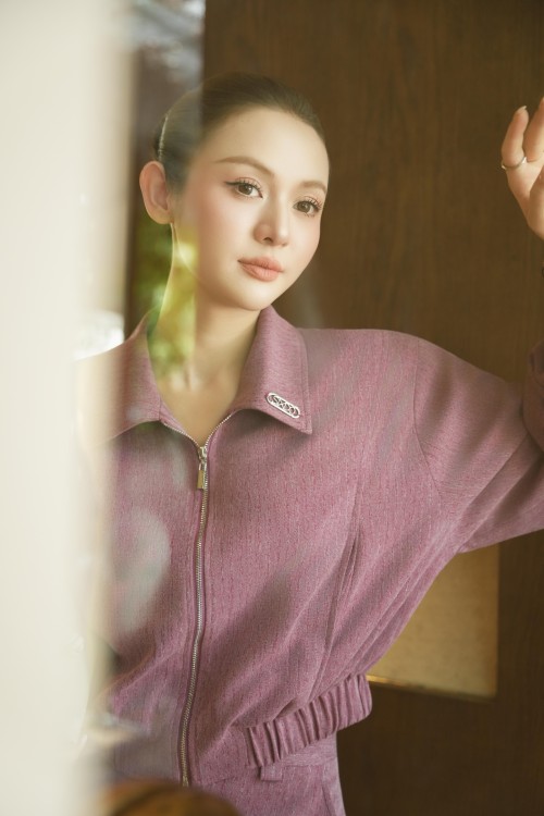 Sixdo Murrey Woven Jacket