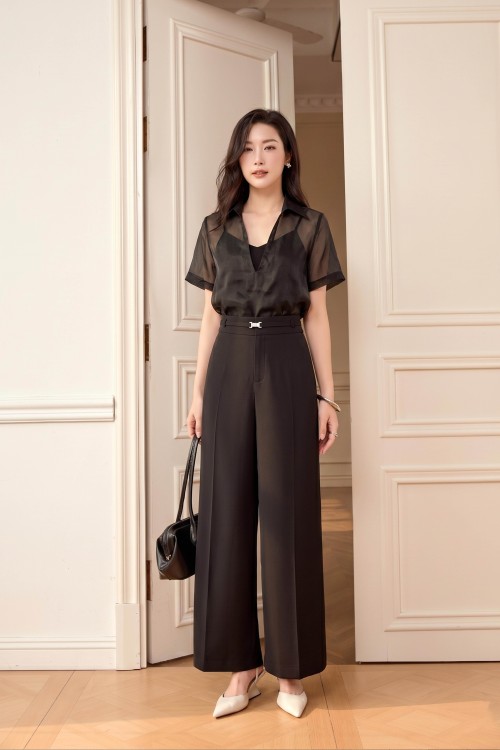 Black Tuytsi Loose Pants