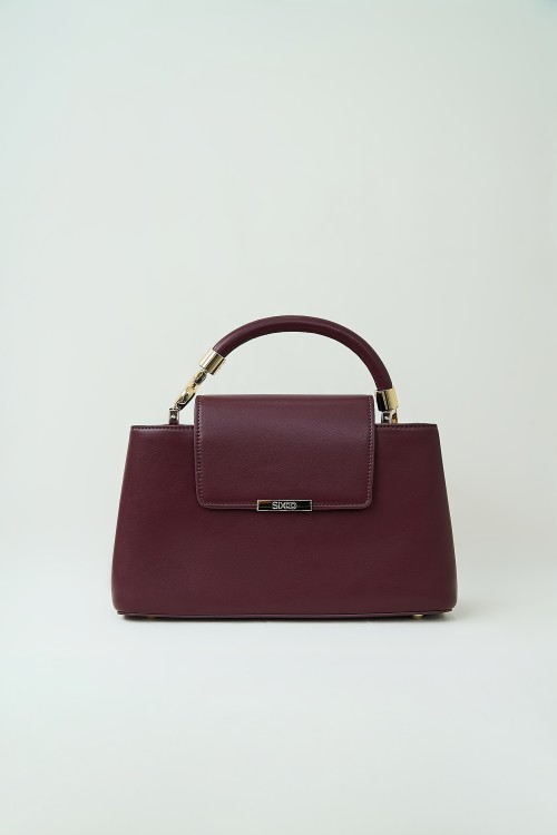 Structured Top Handle Bag