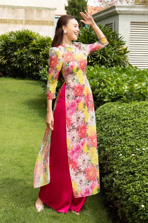 Wide Leg Silk Pants 1 (Quần lụa áo dài)