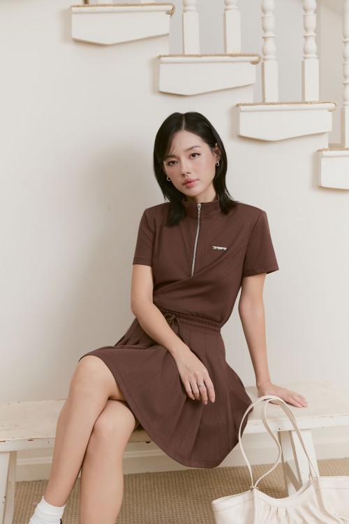 Knit Tshirt &amp; Skirt