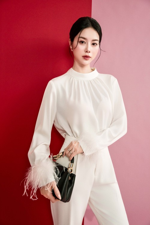 White Silk Blouse
