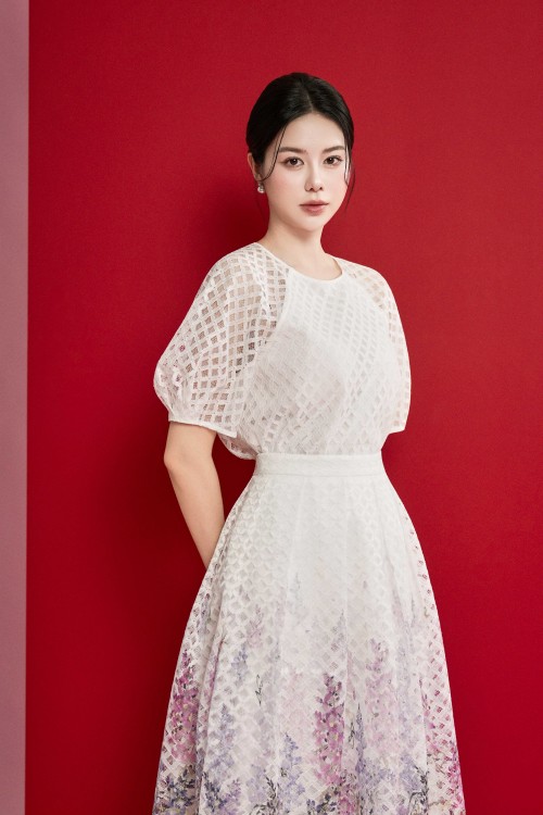 White Lace Blouse
