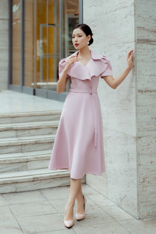 Midi Raw Dress 1