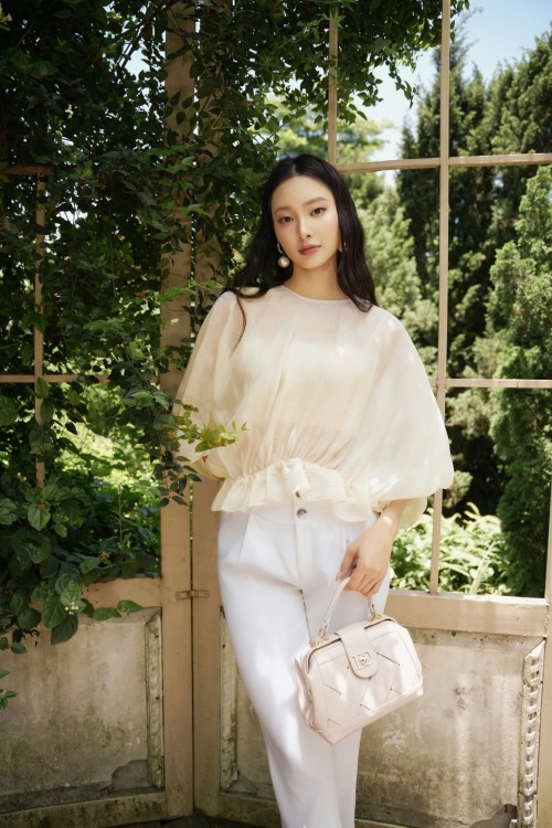 Cream Organza Blouse